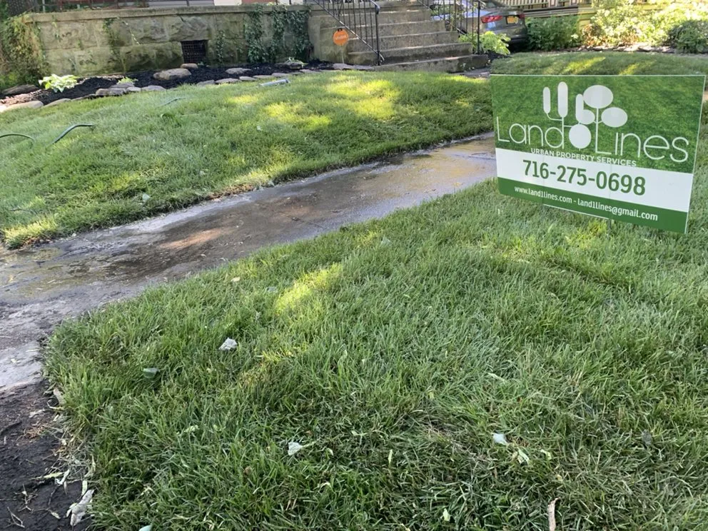 Trusted garden landscaping for residential properties in Buffalo, NY by LandLines