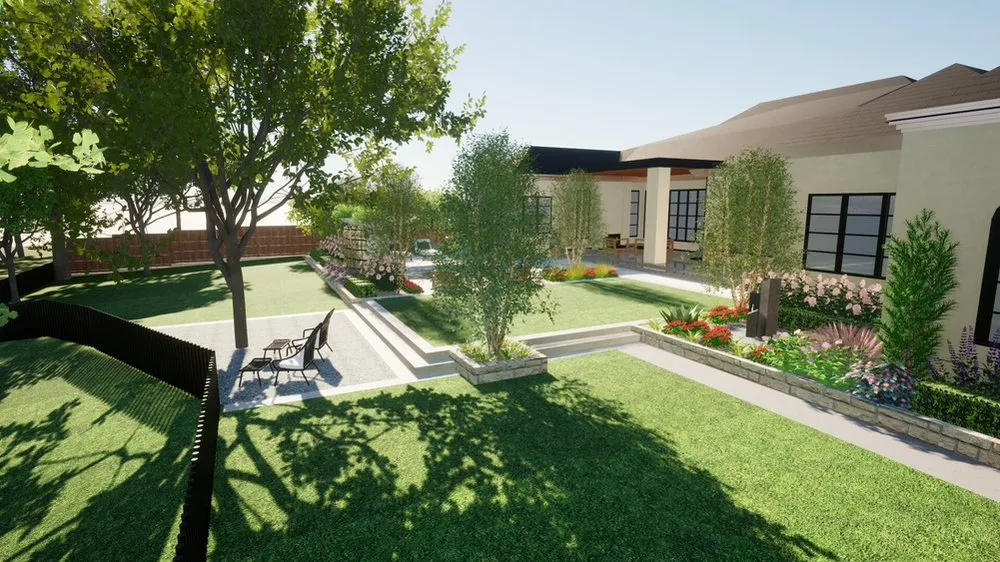 Top-rated residential landscaping for year-round maintenance in Floresville, TX by Landloch Studio