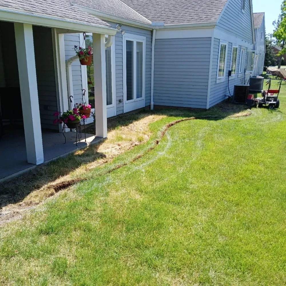 Custom residential landscaping in Parma Heights, OH by Landlord