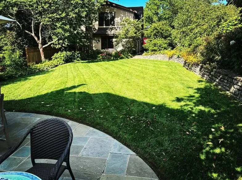 Professional landscape installation for residential properties in Cincinnati, OH by Landman Landscaping