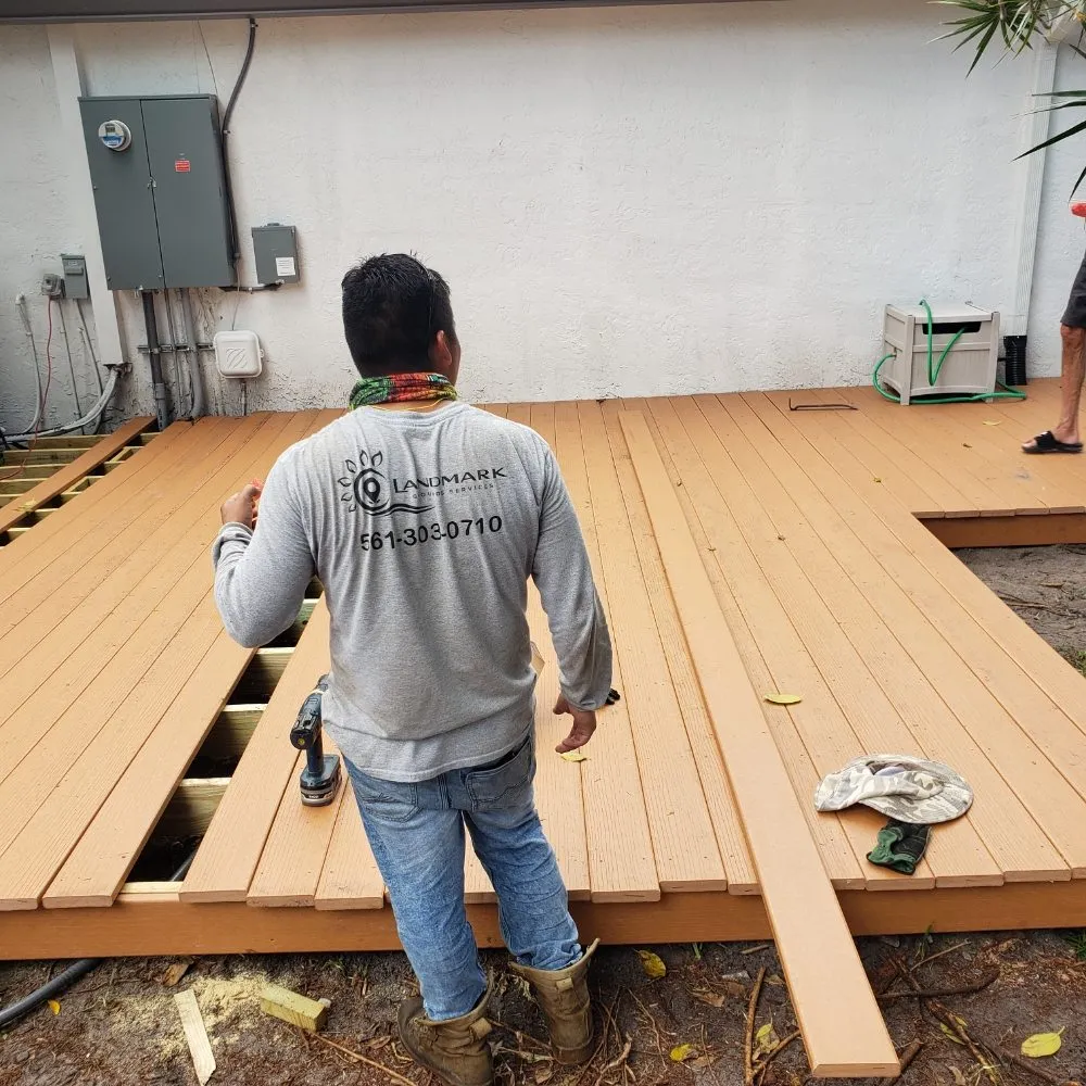 Reliable garden landscaping in Loxahatchee, FL by Landmark Grounds Services