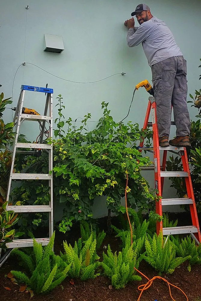 Expert outdoor landscaping in Loxahatchee, FL by Landmark Grounds Services