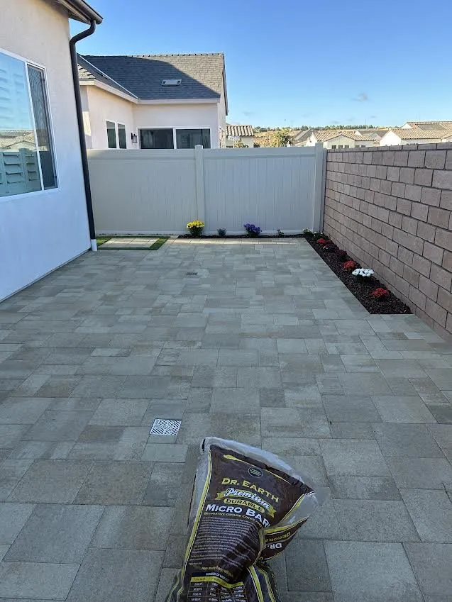 Expert lawn mowing service with custom design in Bonita, CA by Landmark Hardscapes