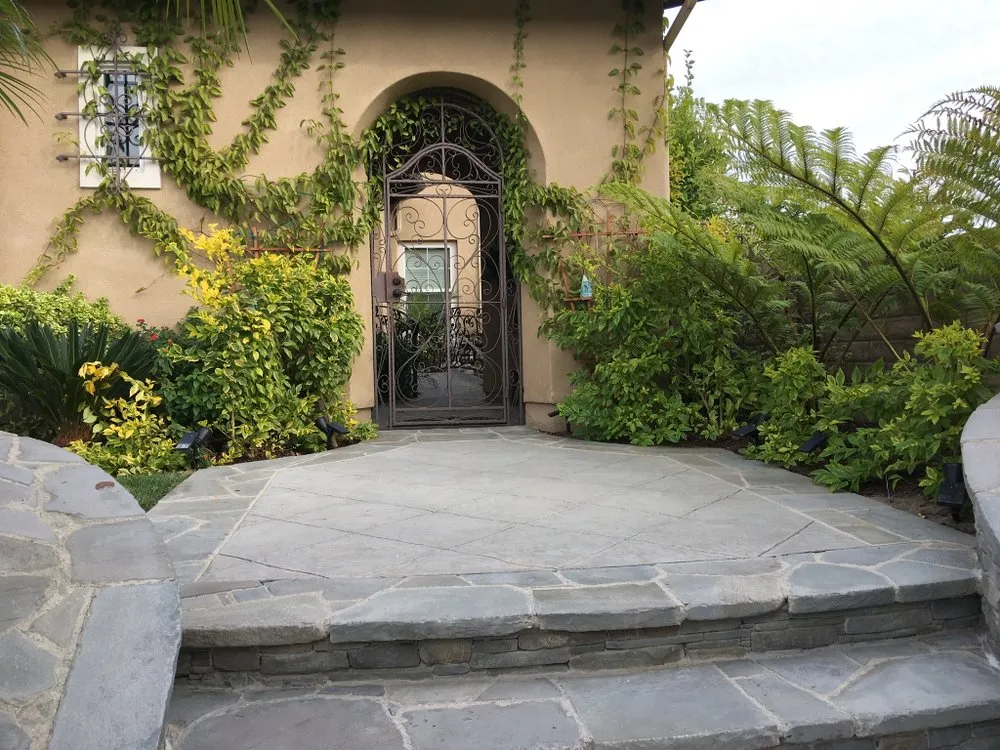 Custom garden landscaping for outdoor upgrades in Simi Valley, CA by Landmark Landscape Corp