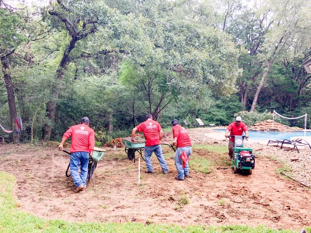Trusted lawn care service in College Station, TX by Landmark Landscape Group