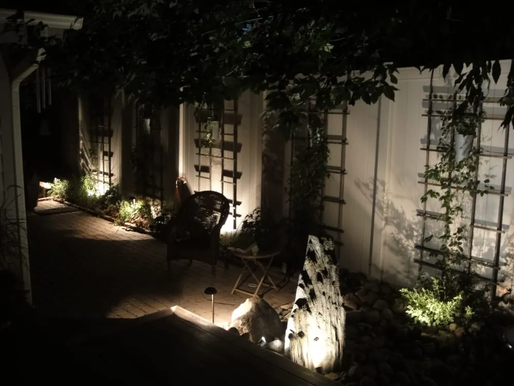 Expert garden landscaping in Portage, IN by Landmark Landscape Lighting