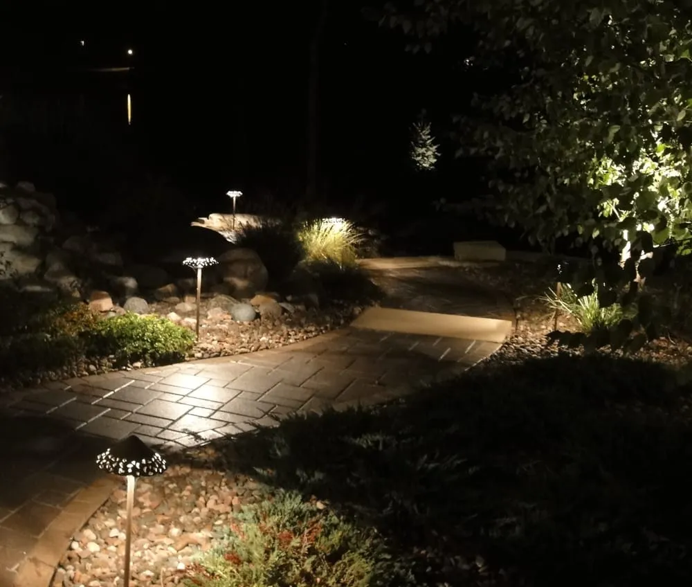 Trusted landscape design in Portage, IN by Landmark Landscape Lighting