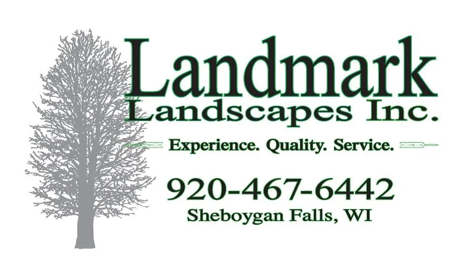 Professional yard cleanup service in Sheboygan Falls, WI by Landmark Landscapes