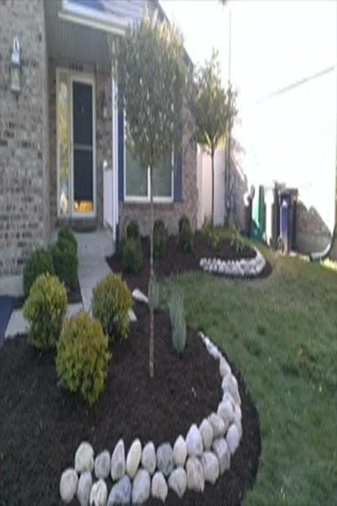 Professional landscape design in Minooka, IL by Landmark Landscaping