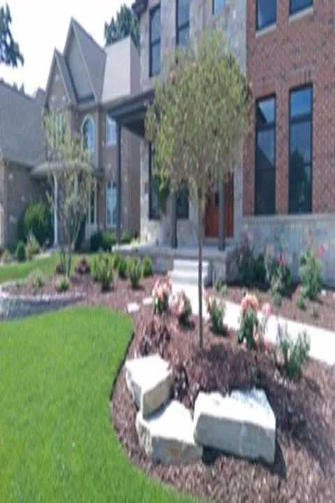 Professional landscape design in Minooka, IL by Landmark Landscaping