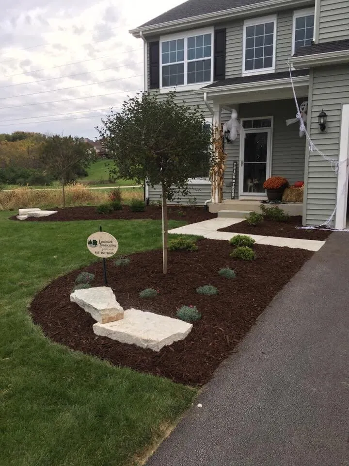 Reliable landscape installation in Minooka, IL - Landmark Landscaping