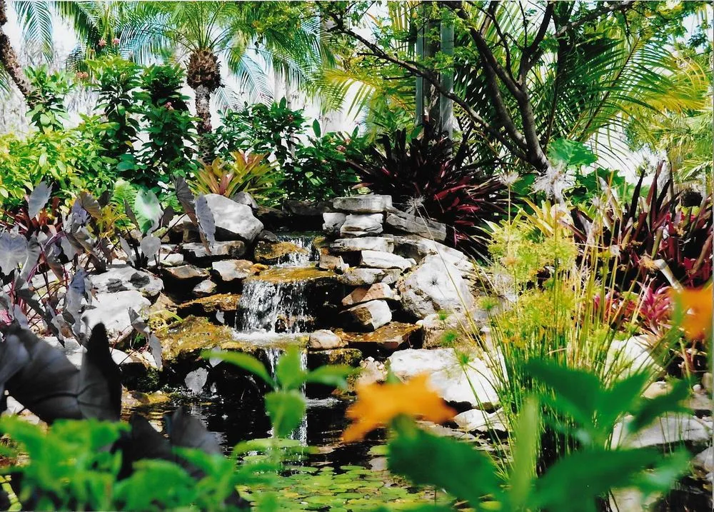 Professional garden landscaping for beautiful yards in Pembroke Park, FL by Landmark Landscaping