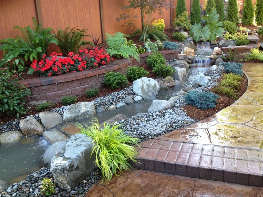Reliable garden landscaping in Tacoma, WA by Landmark Landscaping