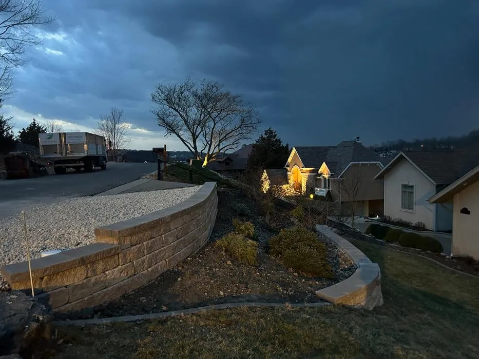 Affordable landscape installation in Barnett, MO by Landmark Lawn Care