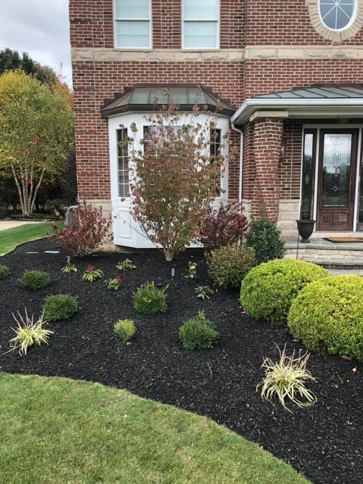 Professional lawn mowing service in Chardon, OH by Landmark Lawn Care