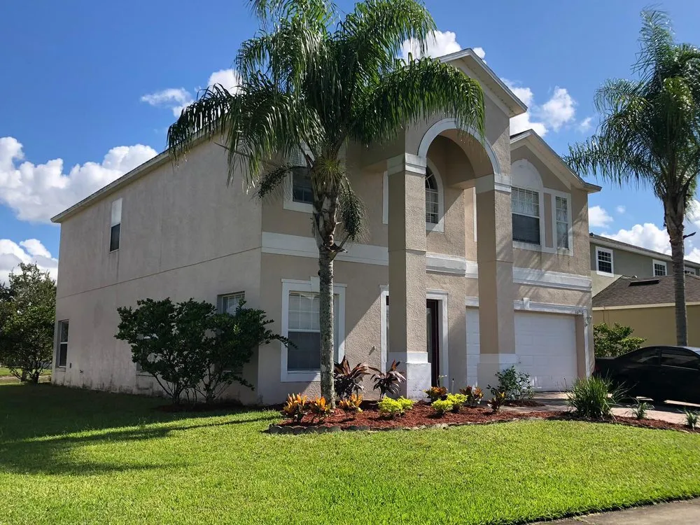 Local residential landscaping with custom design in Orlando, FL by Landmark Outdoor Services