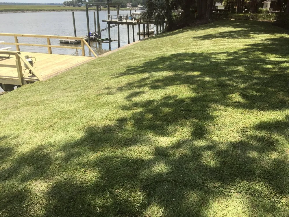 Local outdoor landscaping for year-round maintenance in Richmond Hill, GA by Landmarks Nursery