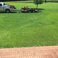 Affordable lawn mowing service for outdoor upgrades in Richmond Hill, GA by Landmarks Nursery