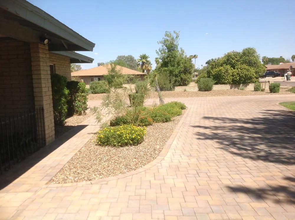 Local garden landscaping for year-round maintenance in Phoenix, AZ by Landmasters Landscaping