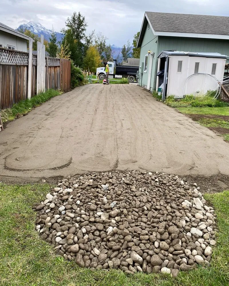 Affordable landscape installation for year-round maintenance in Wasilla, AK by LandMax Alaska