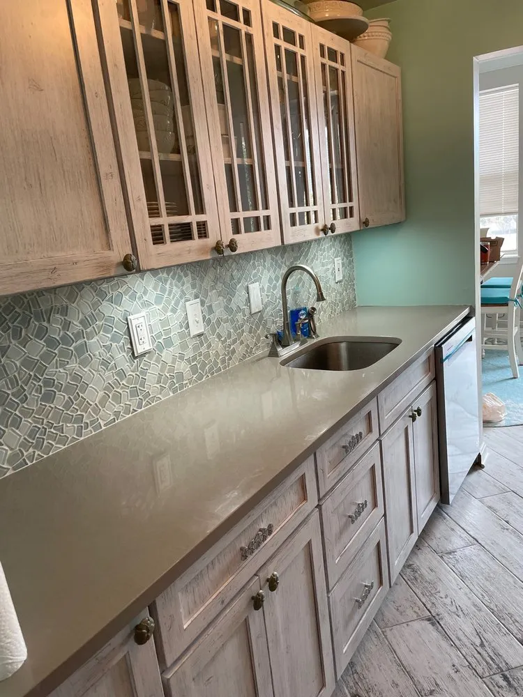 Custom landscape installation in New Rochelle, NY by Landon Home Services