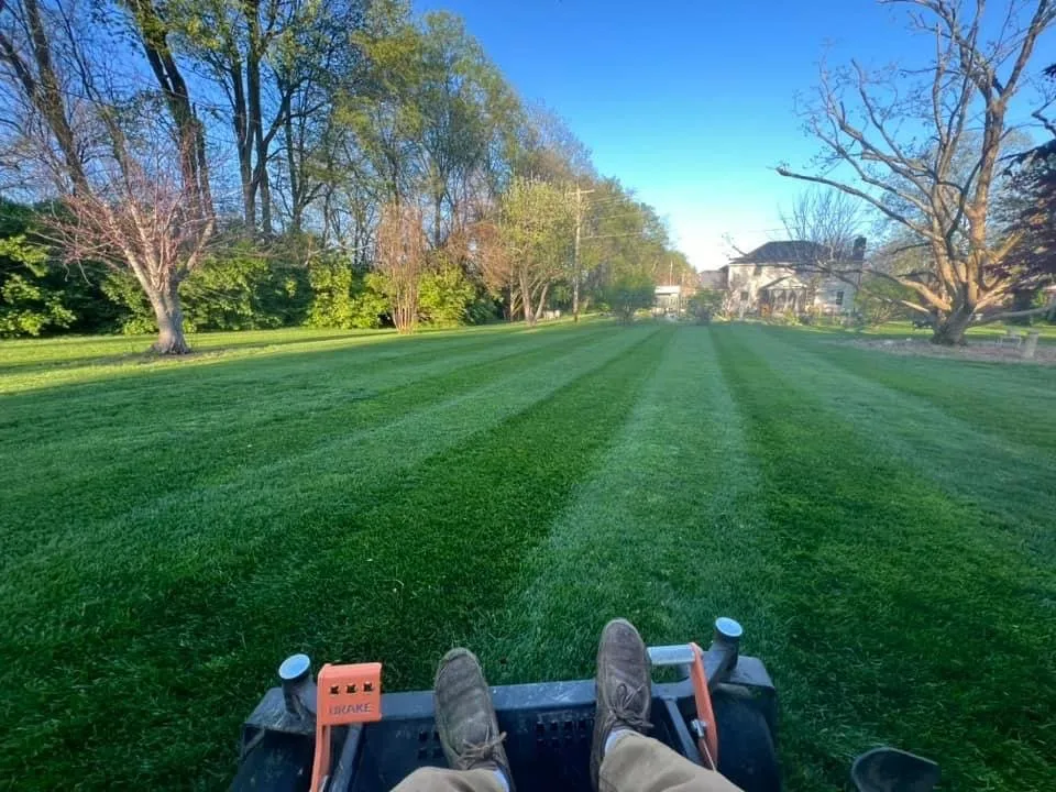 Expert yard cleanup service for homes in Danville, KY by Landon’s Outdoor Services