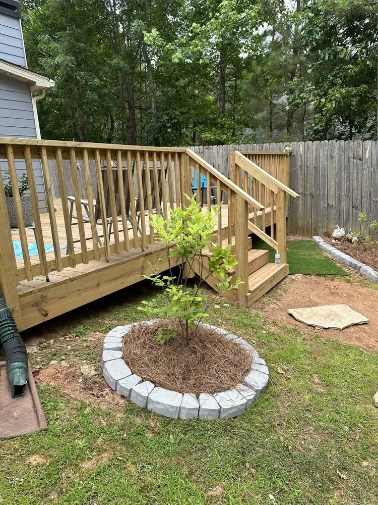 Expert garden landscaping with custom design across Carrollton, GA - Lando’s Landscaping and Home Needs
