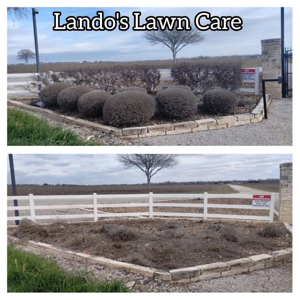 Custom residential landscaping in Seguin, TX - Lando's Lawn Care