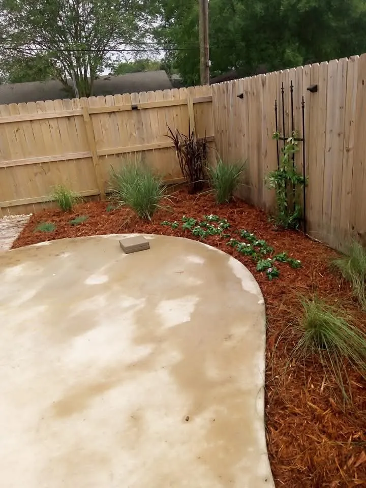 Local landscape installation for residential properties in Abbeville, LA by Landrys Landscaping and Gardening