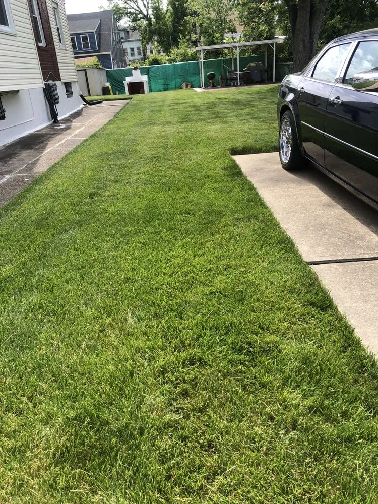 Professional lawn care service for beautiful yards in Trenton, NJ by Lands Keeping Chan