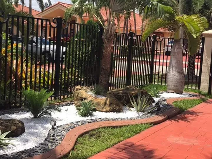 Local yard maintenance experts serving Fort Lauderdale, FL - Landscape & Borders