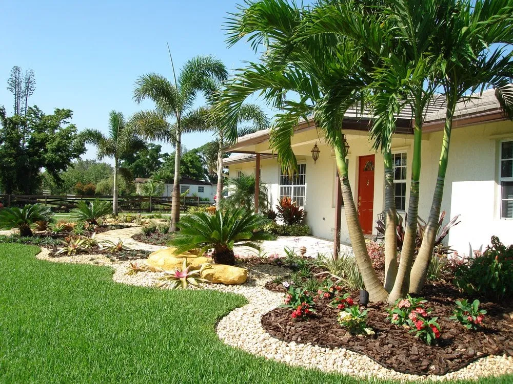 Local lawn mowing service in Davie, FL by Landscape & Garden Design