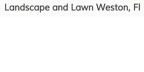 Reliable lawn care service for beautiful yards in Weston, FL by Landscape & Lawn Weston