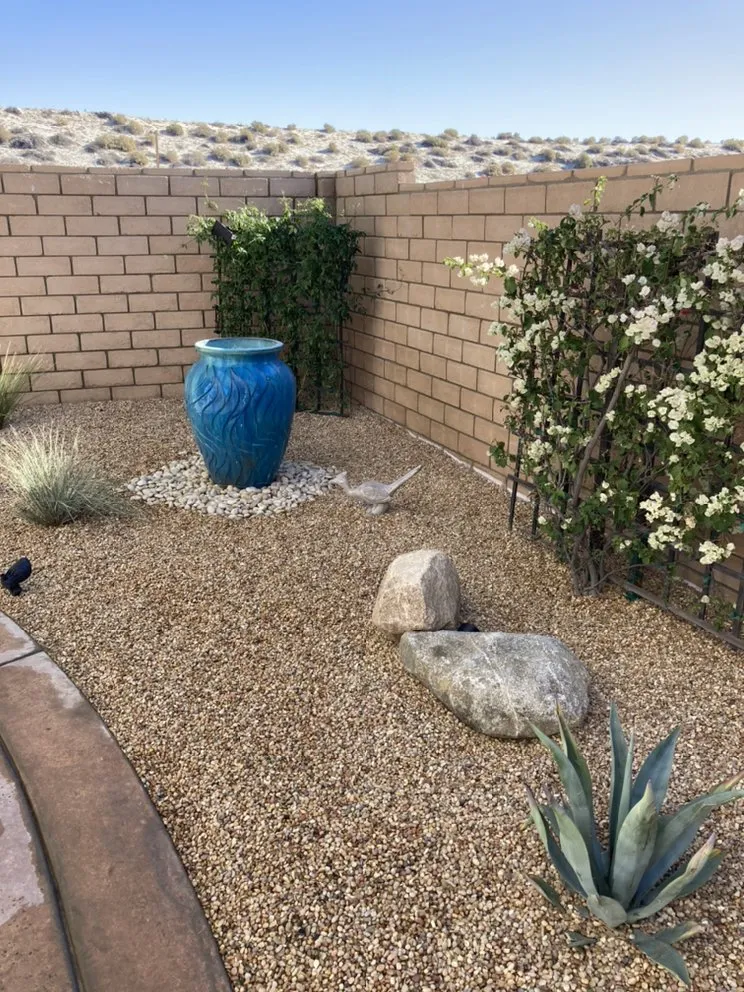 Local landscaping services for beautiful yards in Cathedral City, CA by Landscape & Maintenance