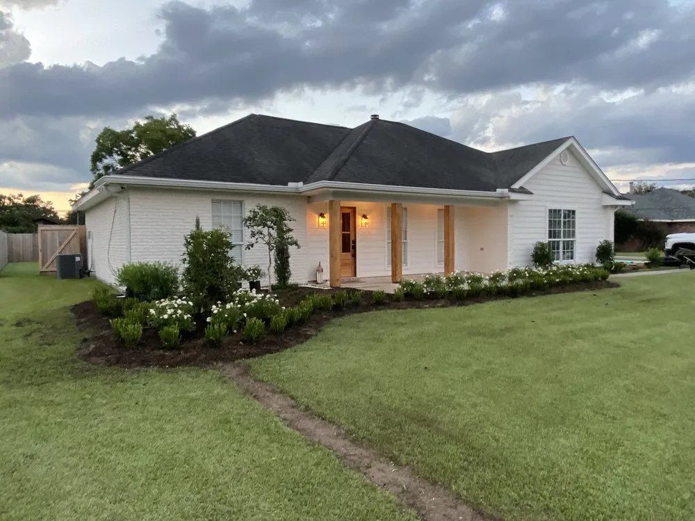 Local landscape installation in Ponchatoula, LA by Landscape Advantage