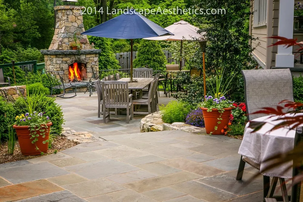 Local yard cleanup service for beautiful yards in Bernardsville, NJ by Landscape Aesthetics