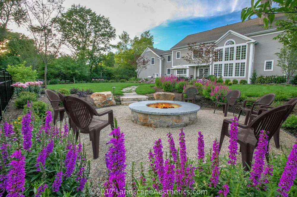 Local yard maintenance in Bernardsville, NJ by Landscape Aesthetics