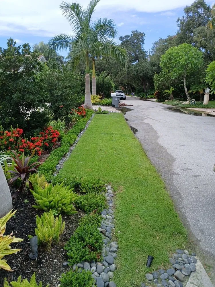 Trusted lawn mowing service in West Palm Beach, FL by Landscape and Design Plus