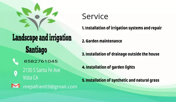 Landscape and Irrigation Santiago Logo