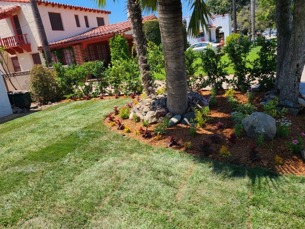 Expert garden landscaping for year-round maintenance in Orange, CA by Landscape and outdoor living