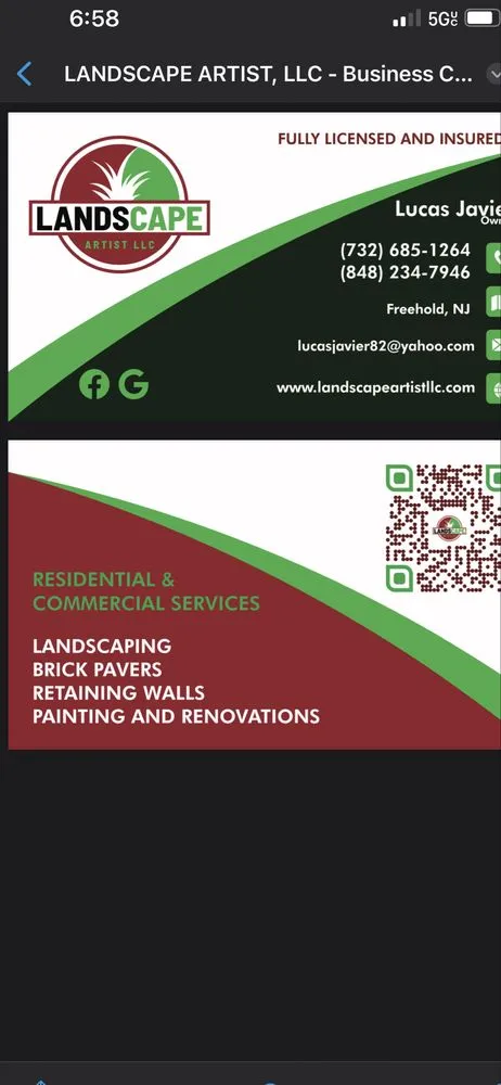Reliable residential landscaping in Freehold, NJ - Landscape Artist