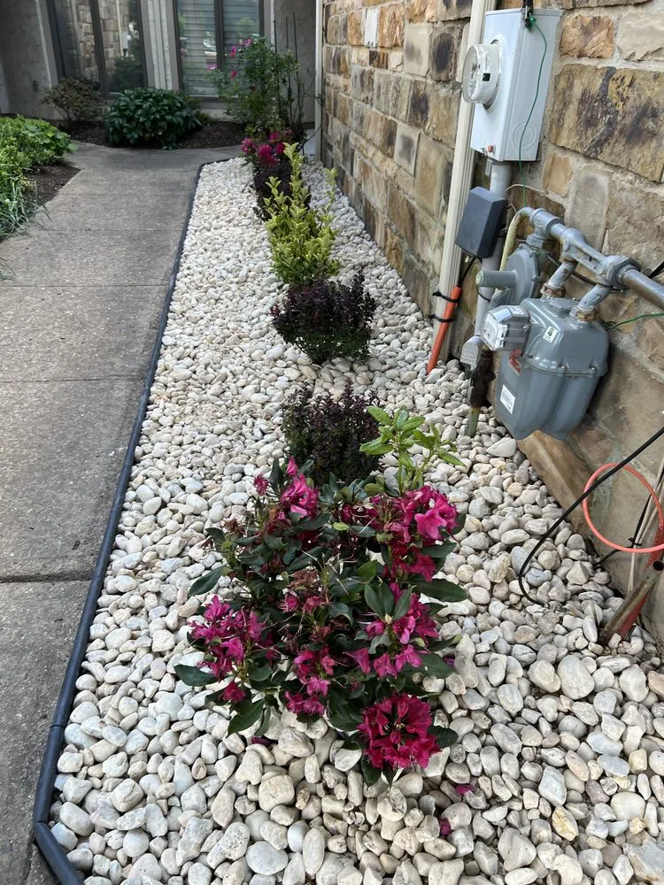 Professional lawn mowing service with custom design in Freehold, NJ by Landscape Artist