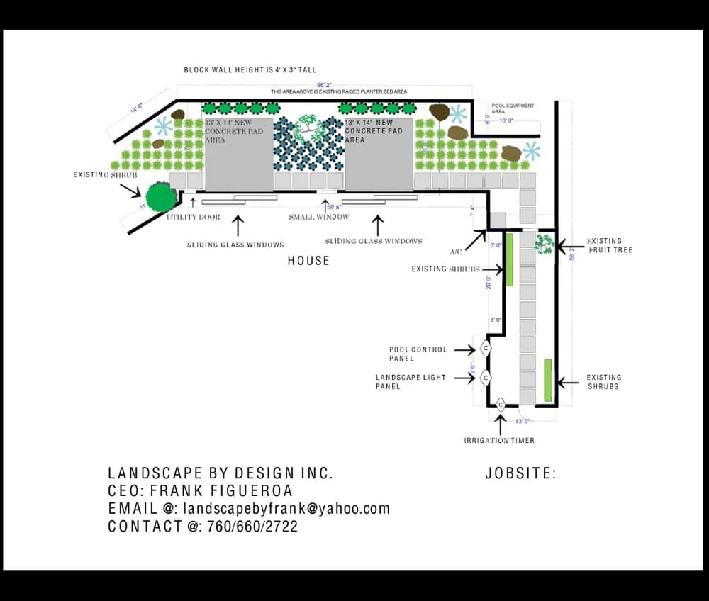 Custom lawn mowing service for year-round maintenance in Cathedral City, CA by Landscape By Design