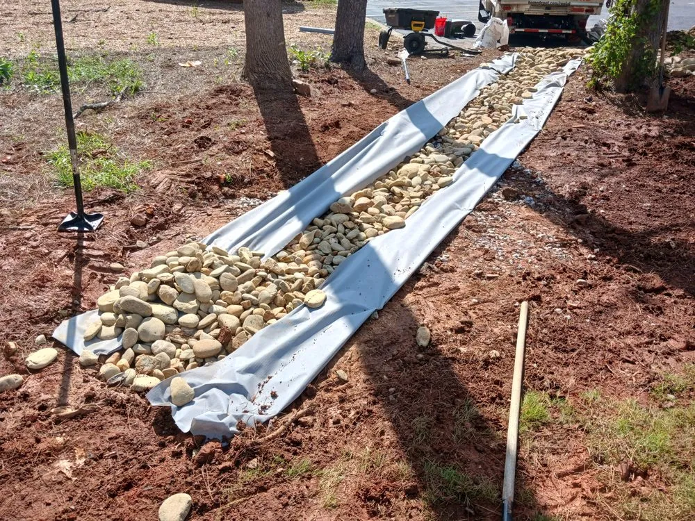 Custom landscaping services with custom design in Fairburn, GA by Landscape By Purpose