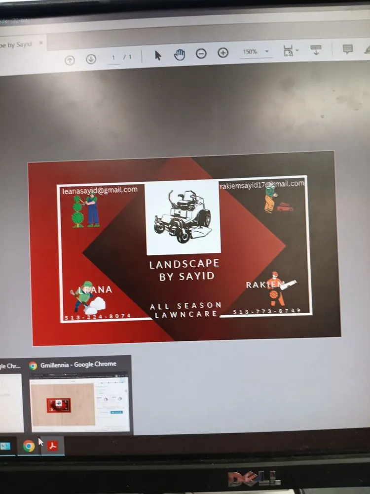 Custom garden landscaping in Middletown, OH by Landscape by Sayid