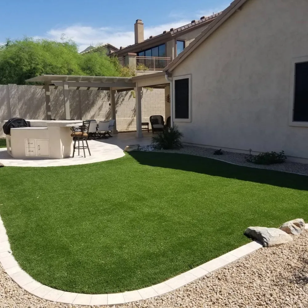 Professional garden landscaping with custom design in Chandler, AZ by Landscape Concepts