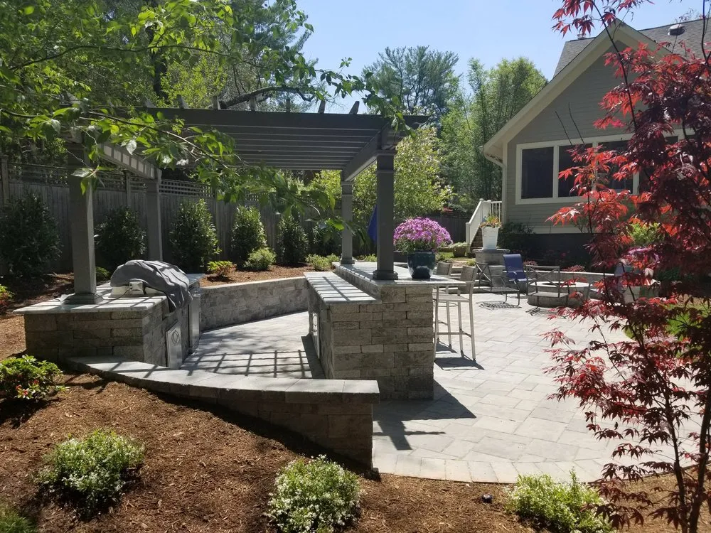 Expert garden landscaping for year-round maintenance in Fairfax Station, VA by Landscape Concepts Of Fairfax