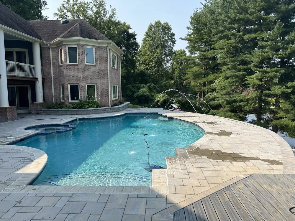 Custom garden landscaping in Fairfax Station, VA - Landscape Concepts Of Fairfax