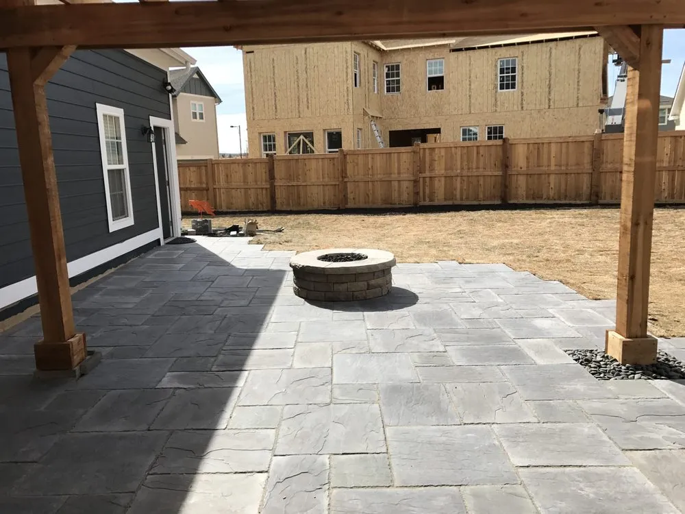 Professional landscape installation with custom design in Superior, CO by Landscape Concepts