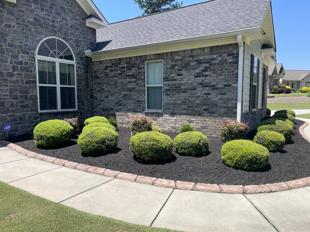 Custom yard cleanup service in Grovetown, GA by Landscape Concrete Curbing